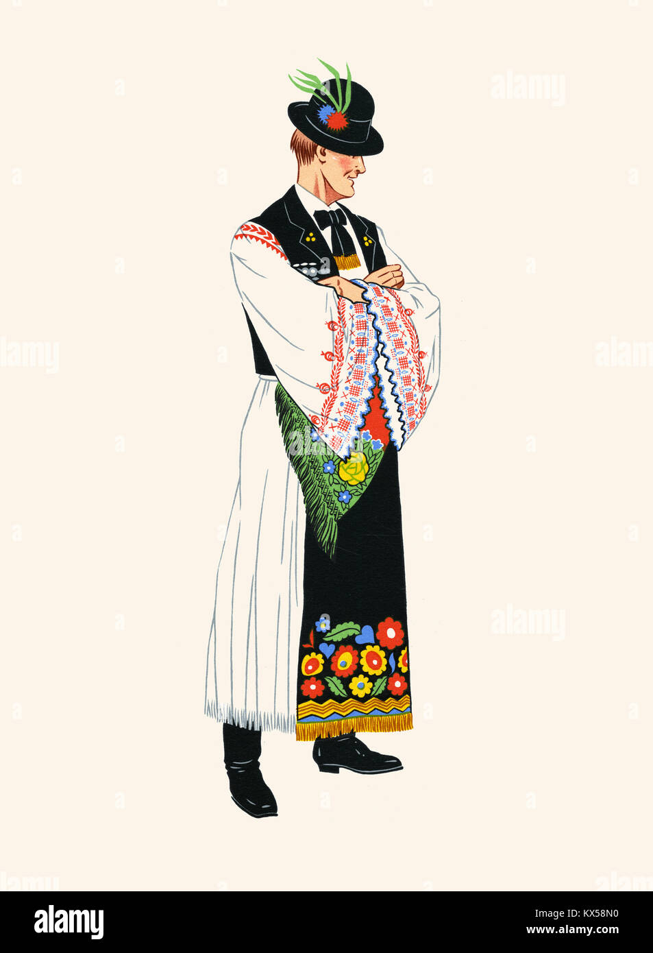 A Young Peasant Stock Photo Alamy