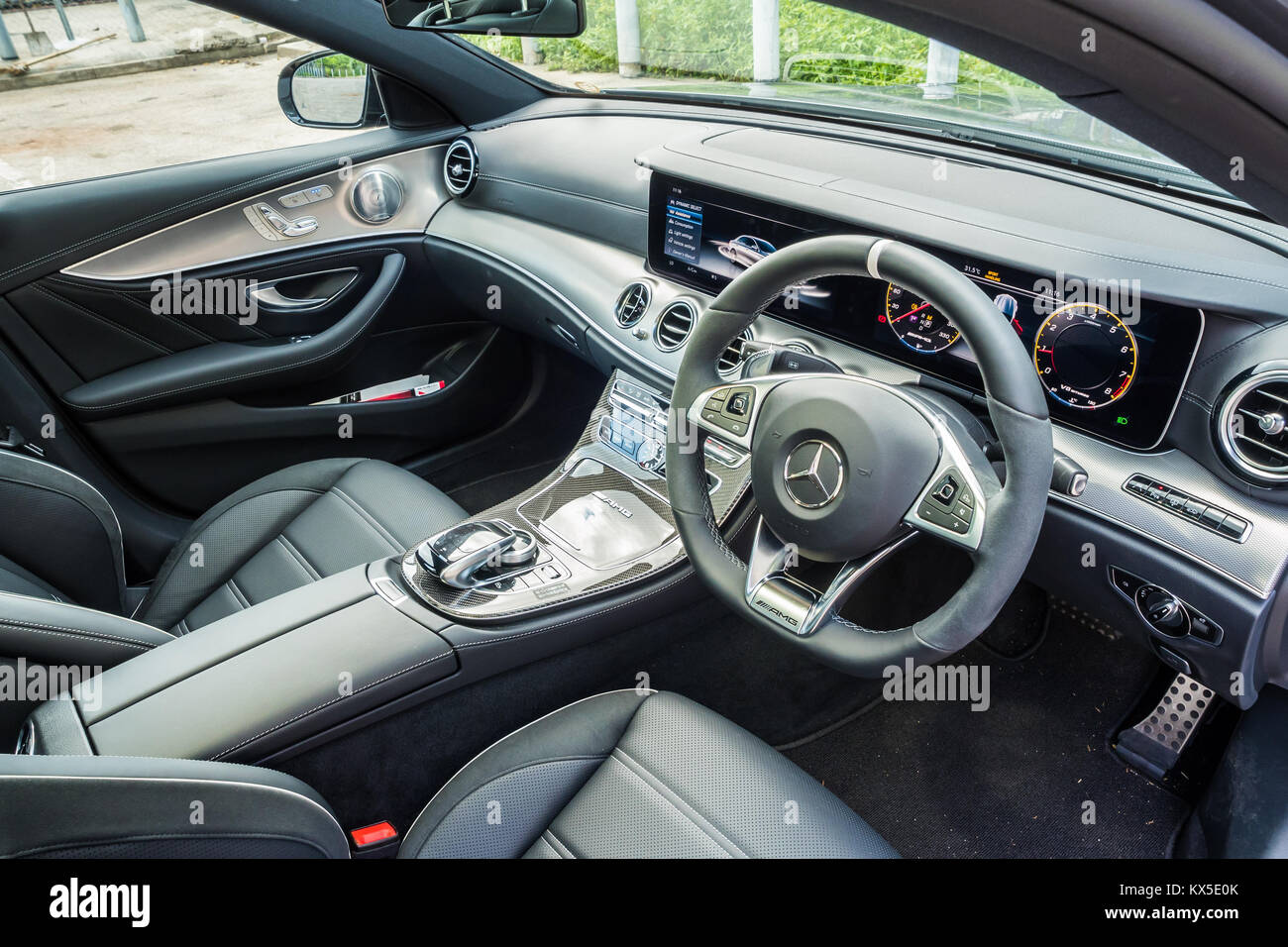 Hong Kong China June 30 2017 Mercedes Amg E 63 S 2017 Interior June 30 2017 In Hong Kong Stock Photo Alamy Hong Kong China June 30 2017 Mercedes Amg E 63 S 2017 Interior June 30 2017 In Hong Kong Stock Photo Alamy