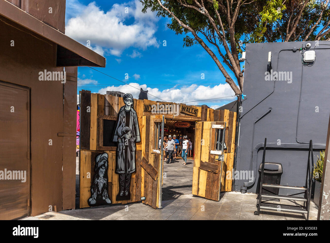 The Wynwood Art District, Miami, Florida, USA Stock Photo Alamy