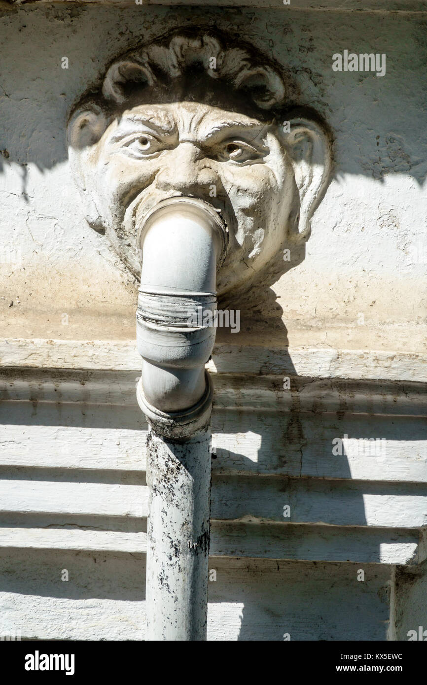 Gutter With Downspout High Resolution Stock Photography and Images Alamy