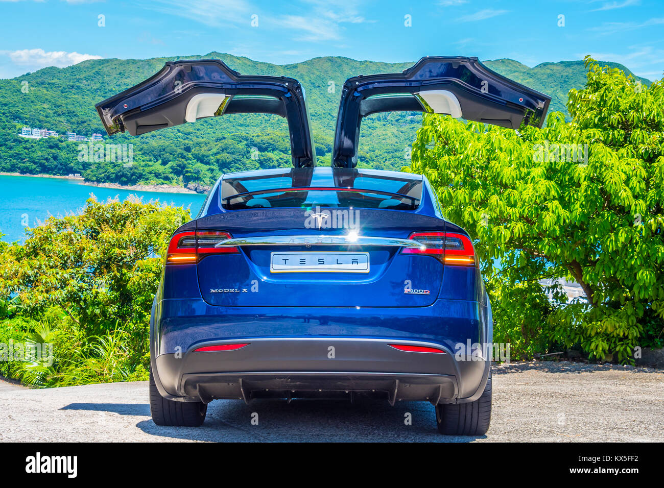 Tesla Model X Stock Photos Tesla Model X Stock Images Alamy