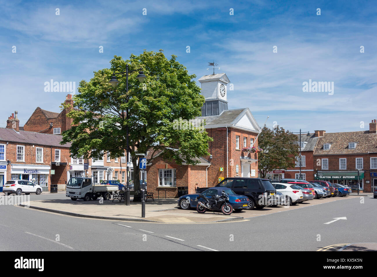 Market Square, Potton, Bedfordshire, England, United Kingdom Stock Photo