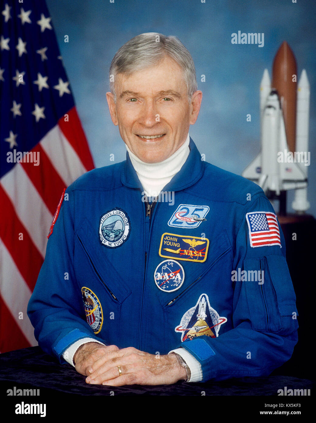 John Young, NASA astronaut Stock Photo - Alamy