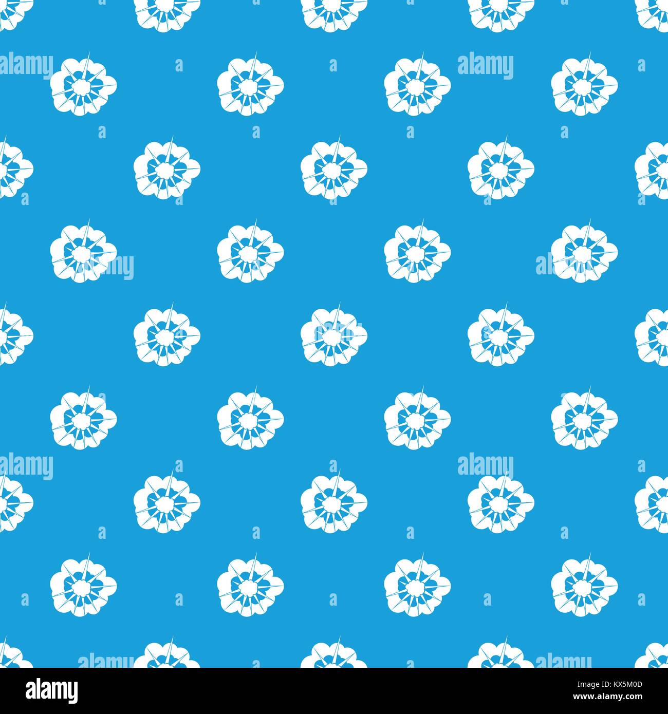 Cloudy explosion pattern seamless blue Stock Vector Image & Art - Alamy