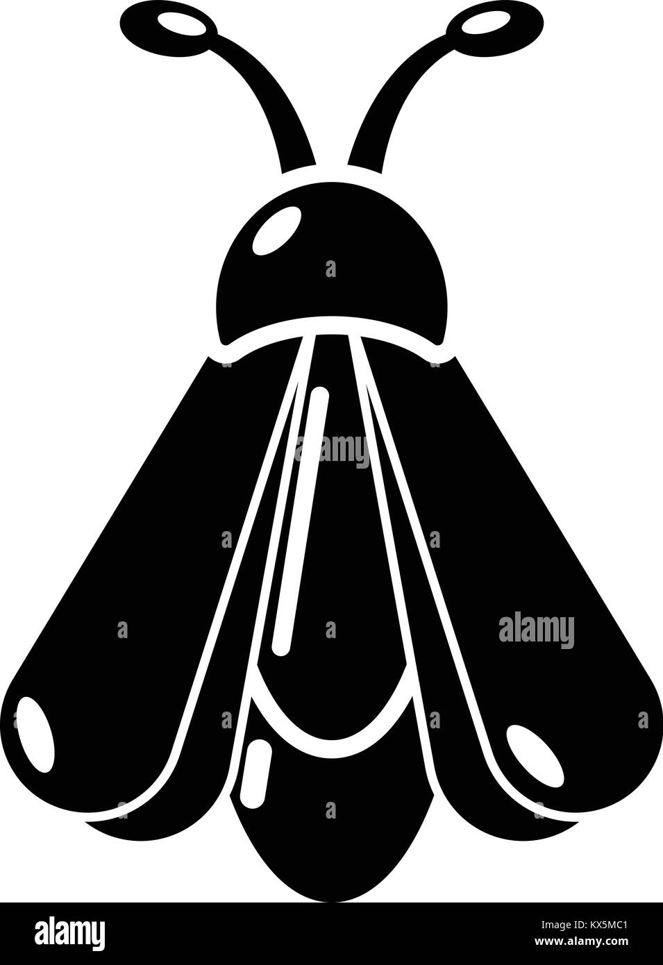 Butterfly icon, simple black style Stock Vector Image & Art - Alamy