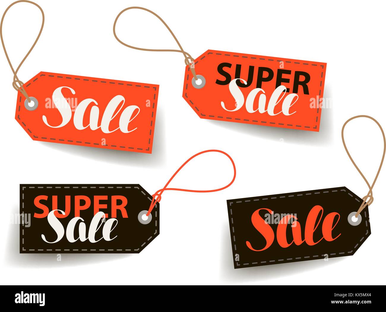 Sale, price tag. Shopping, trade, cheap label. Lettering vector illustration Stock Vector