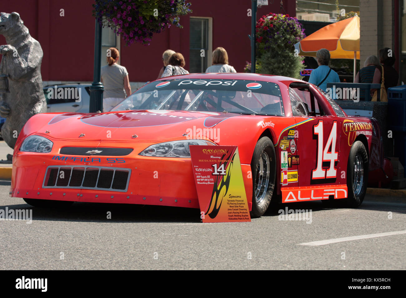 A 2011 Chevy Impala SS NASCAR race car Stock Photo - Alamy