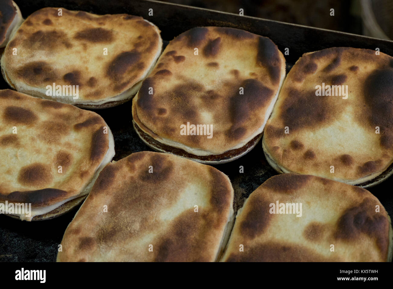 Pie and mash and jellied eel traditional restaurant in Broadway market