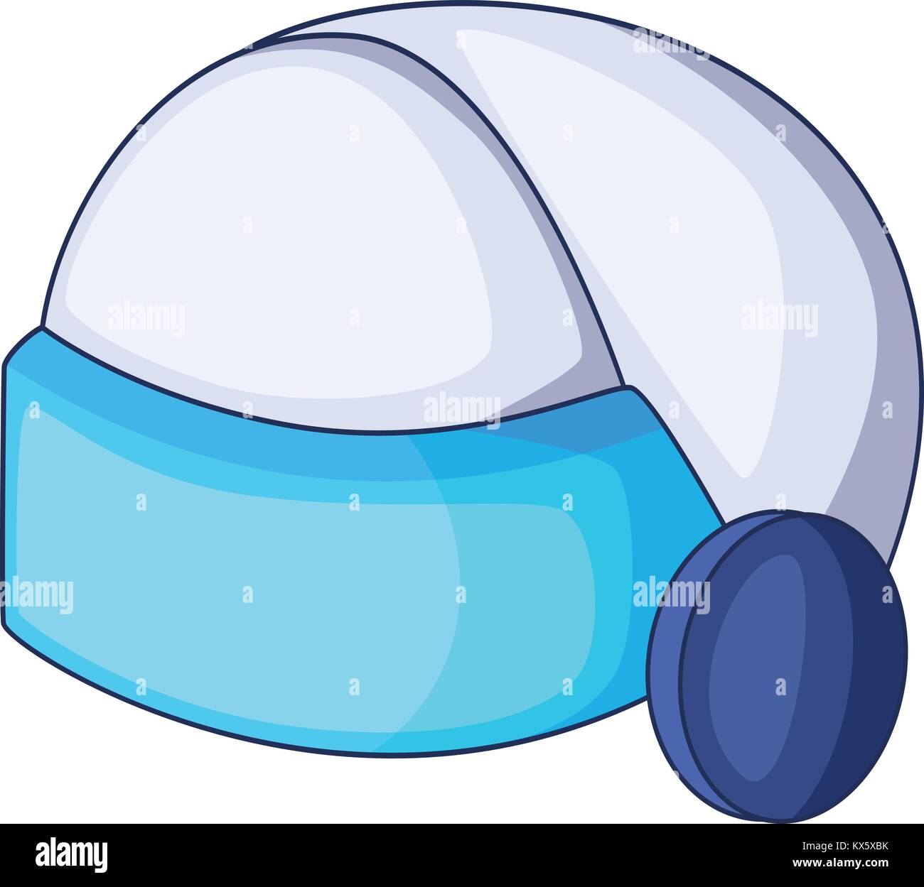Virtual reality helmet icon, cartoon style Stock Vector Image & Art - Alamy