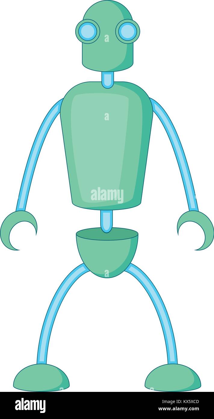 Humanoid robot icon, cartoon style Stock Vector Image & Art - Alamy