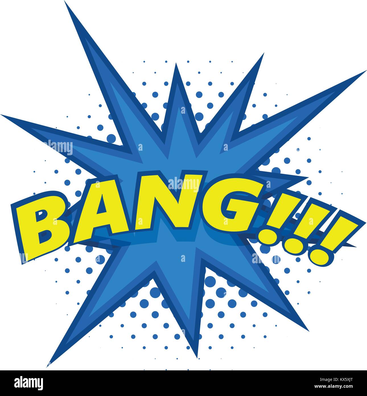 Bang, comic book explosion icon, pop art style Stock Vector Image & Art ...