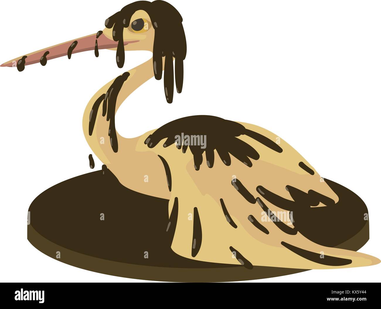 Dirty bird icon, cartoon style Stock Vector Image & Art Alamy