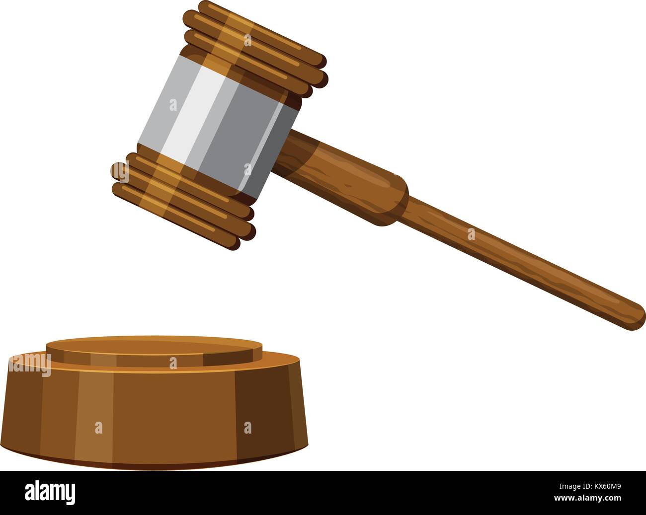 Gavel icon, cartoon style Stock Vector Image & Art Alamy