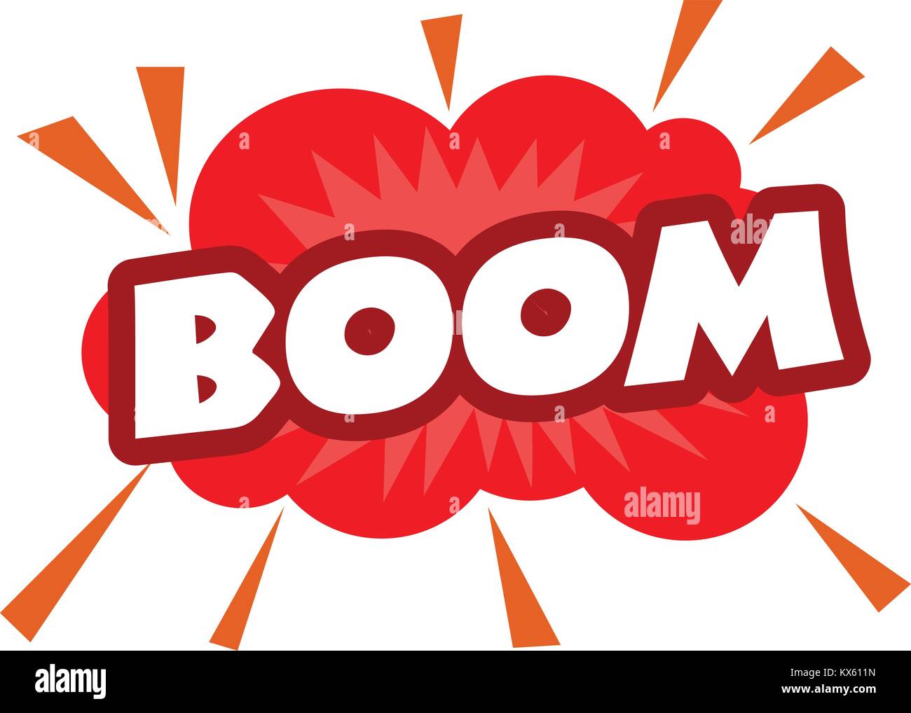 Boom icon, pop art style Stock Vector Image & Art - Alamy