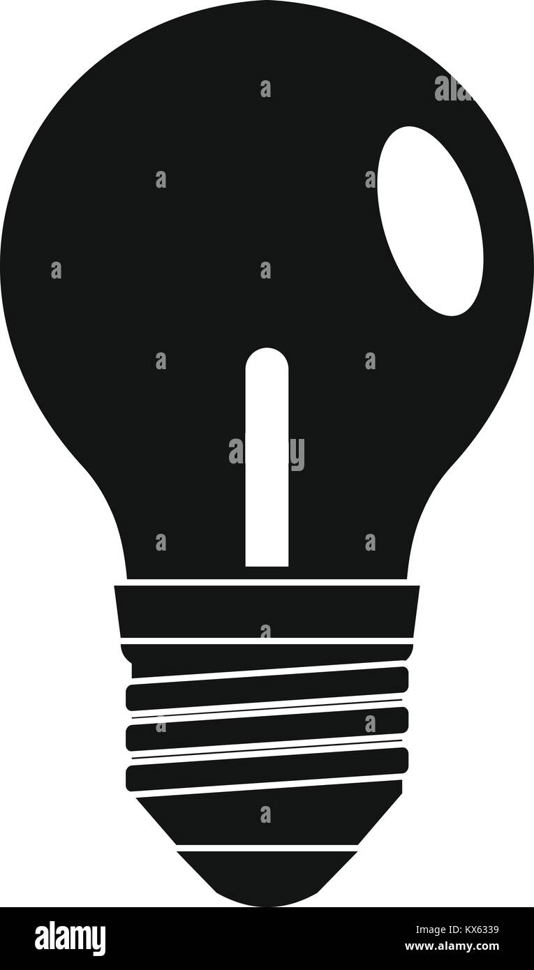 Light bulb icon, simple style Stock Vector Image & Art - Alamy