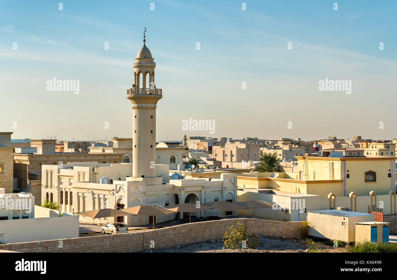 Mosque in Umm Salal Mohammed, Qatar Stock Photo