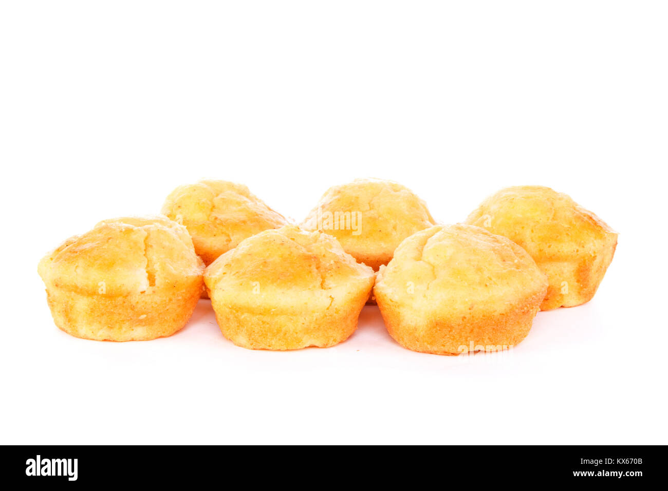 Old, rusty, cast-iron pan for baking cornbread sticks in the shape of corn  on the cob isolated against a white background Stock Photo - Alamy