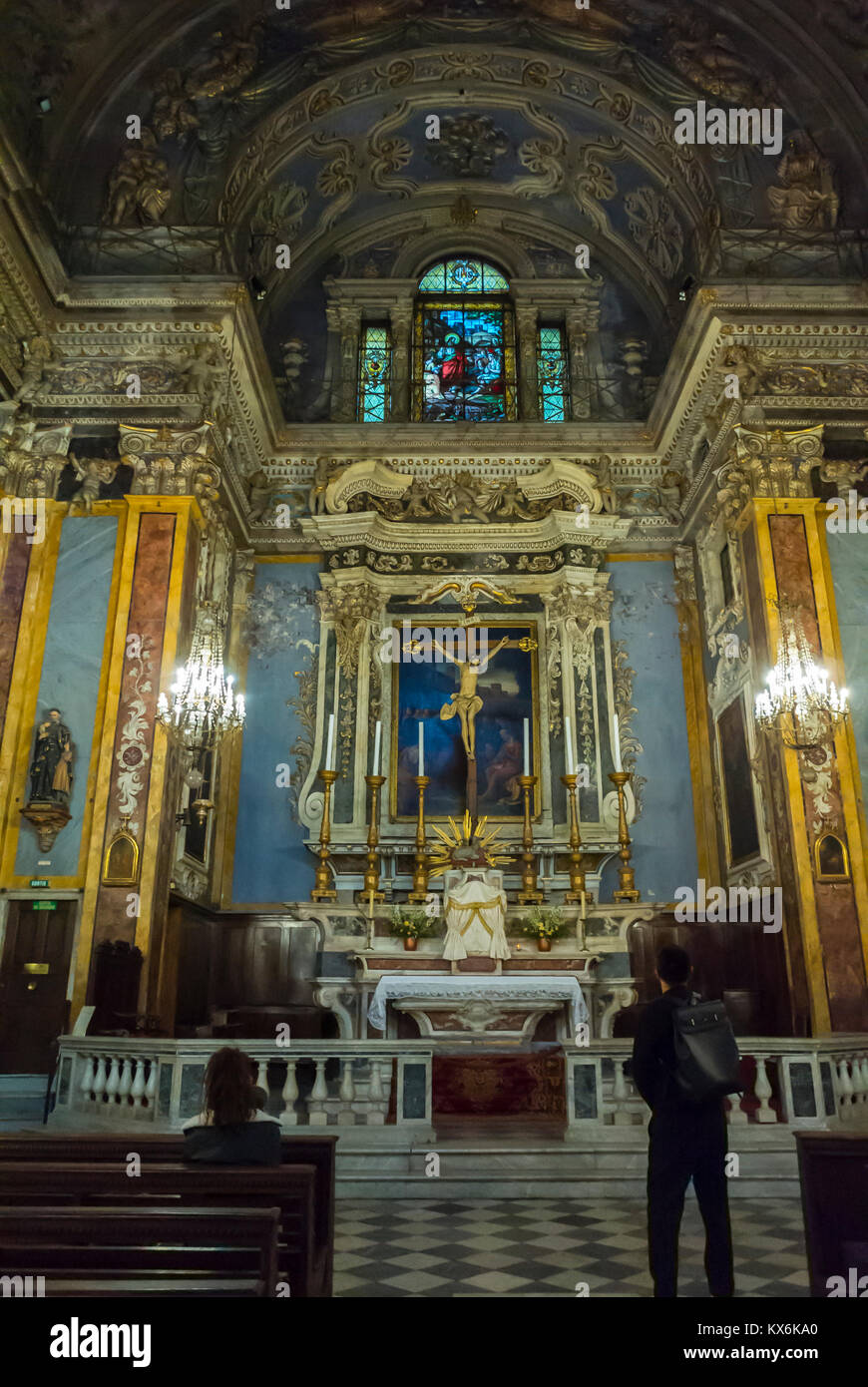 Nice, France, Catholic CHurch, Eglise Saint Jacques le Majeur, dite le