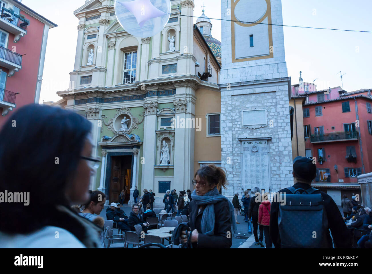 Nice, France, Catholic CHurch, Eglise Saint Jacques le Majeur, dite le