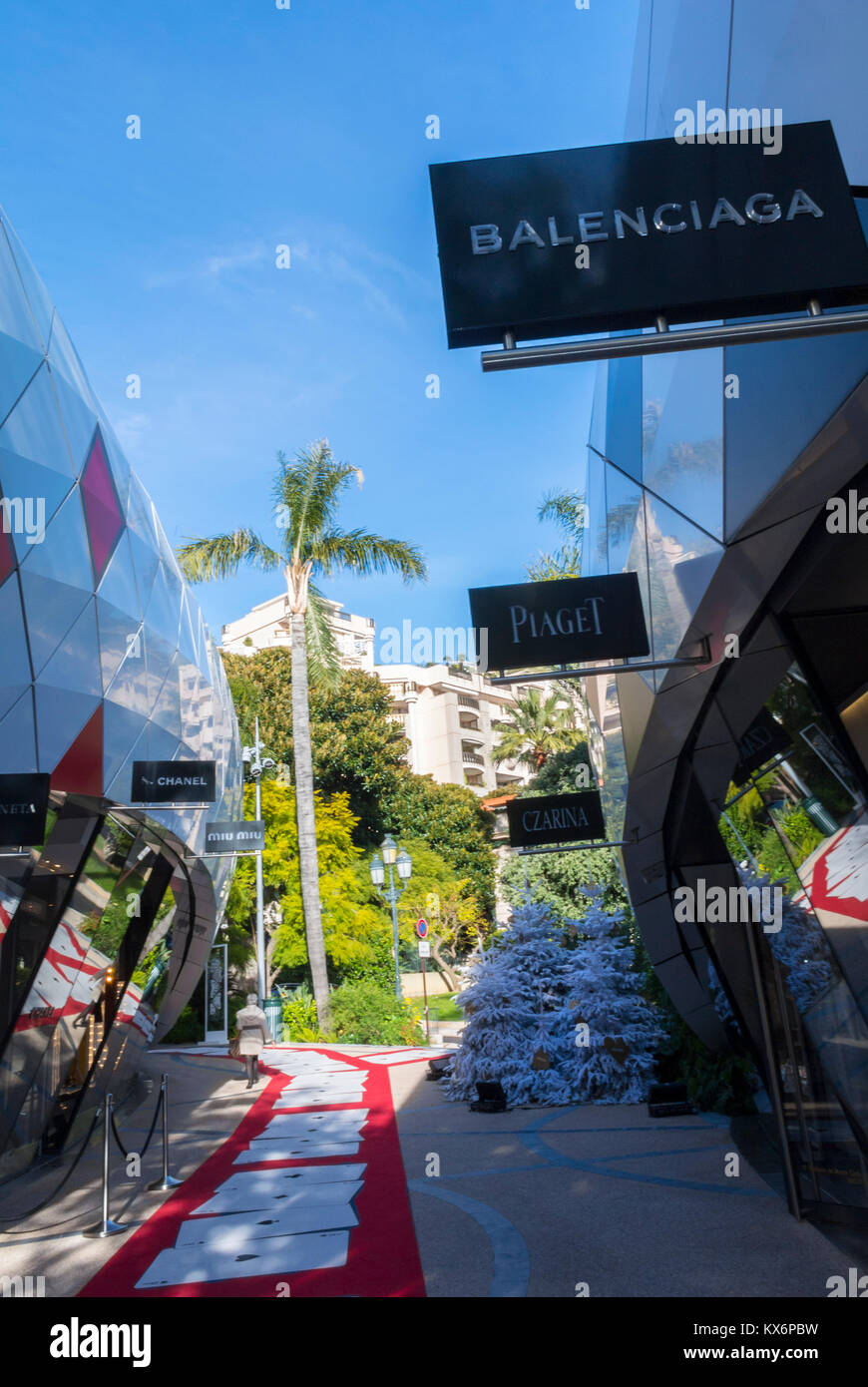 Monaco Monte Carlo Les Pavillions Exclusive Luxury Shops 