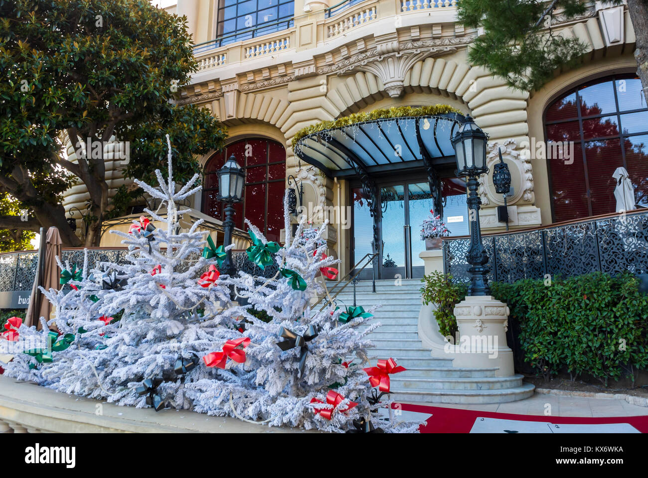 Monaco, Monte Carlo, Le Casino , Historic Architecture, Christmas