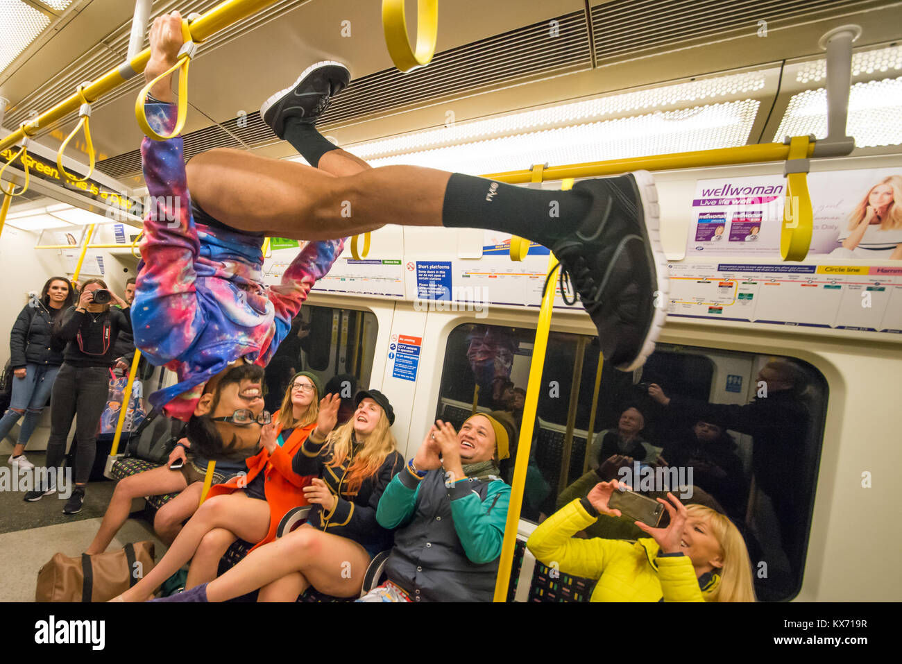 No Trousers on the Underground No Pants Subway Ride on the London