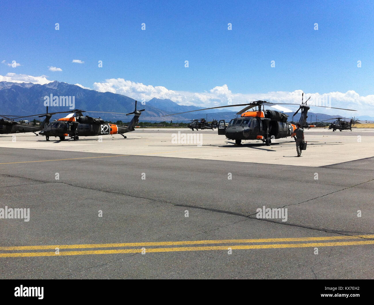 Governor Gary Herbert activates Utah Army National Guard Blackhawk