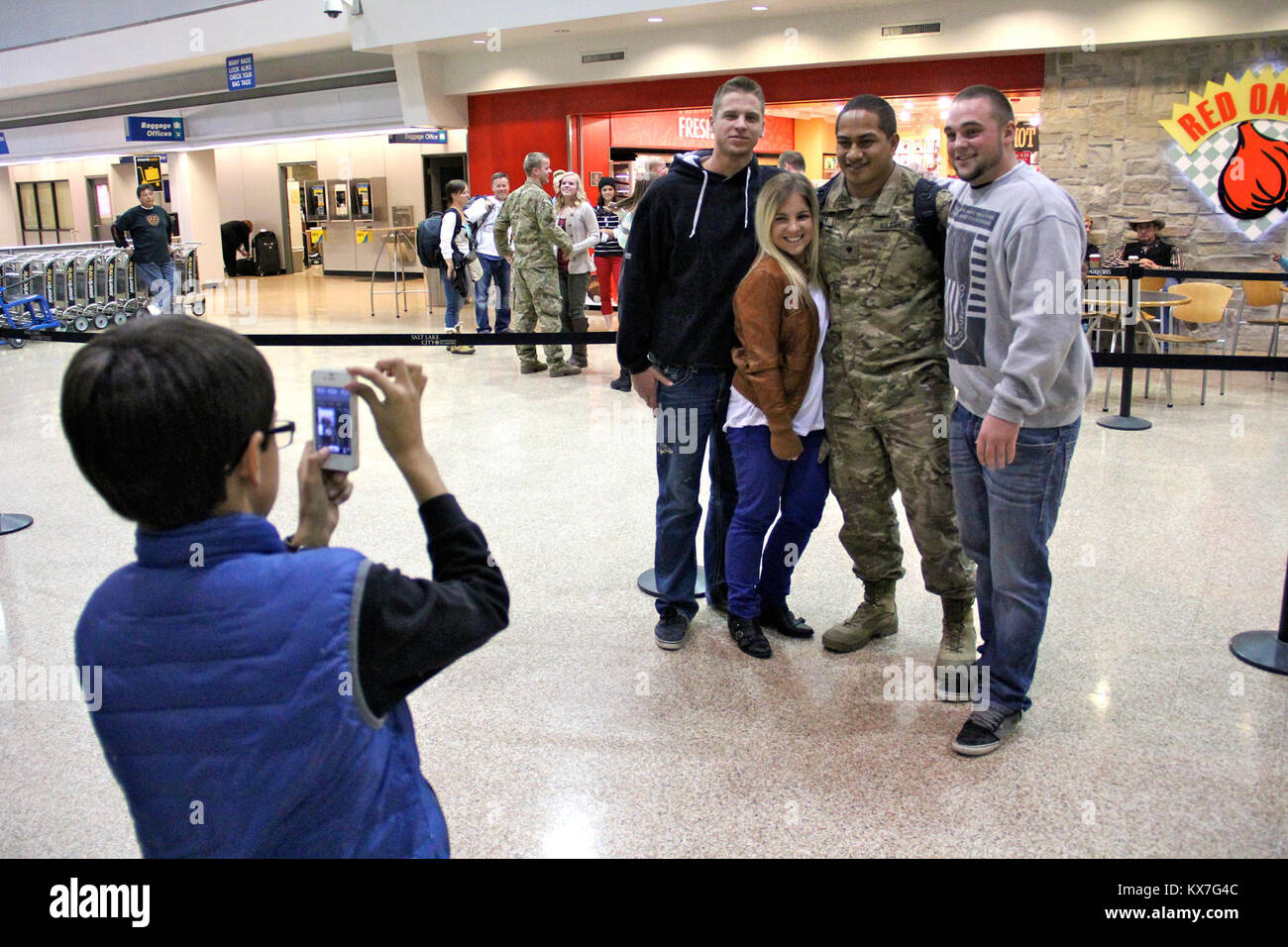 Soldiers of the Utah National Guard's 19th Special Forces Return from
