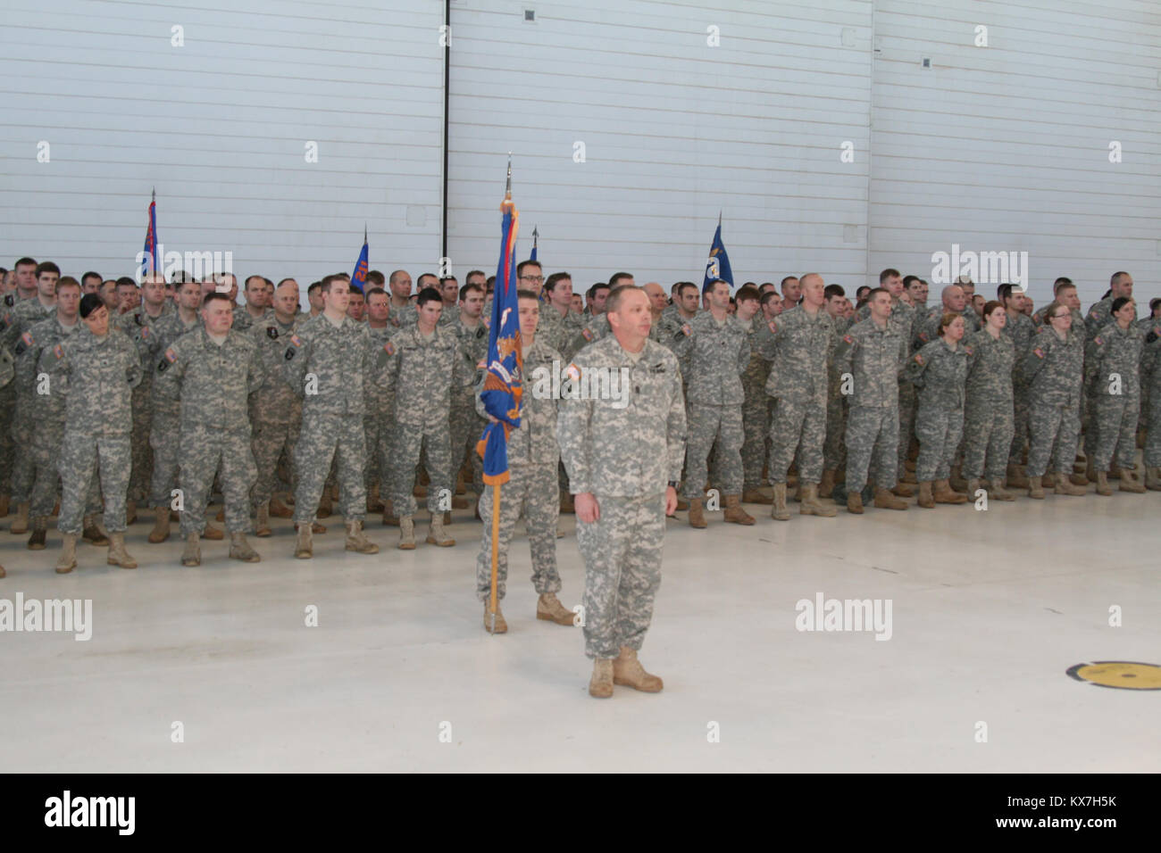 US Army National Guard awards and promotion presentation ceremony with ...