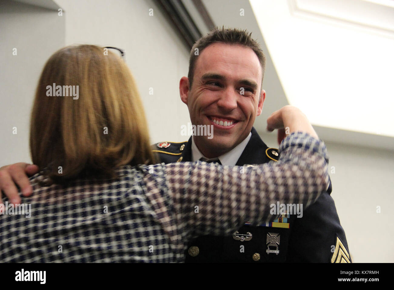 Staff Sgt. Robert Kelley and civilian Kirby were honored by West Jordan