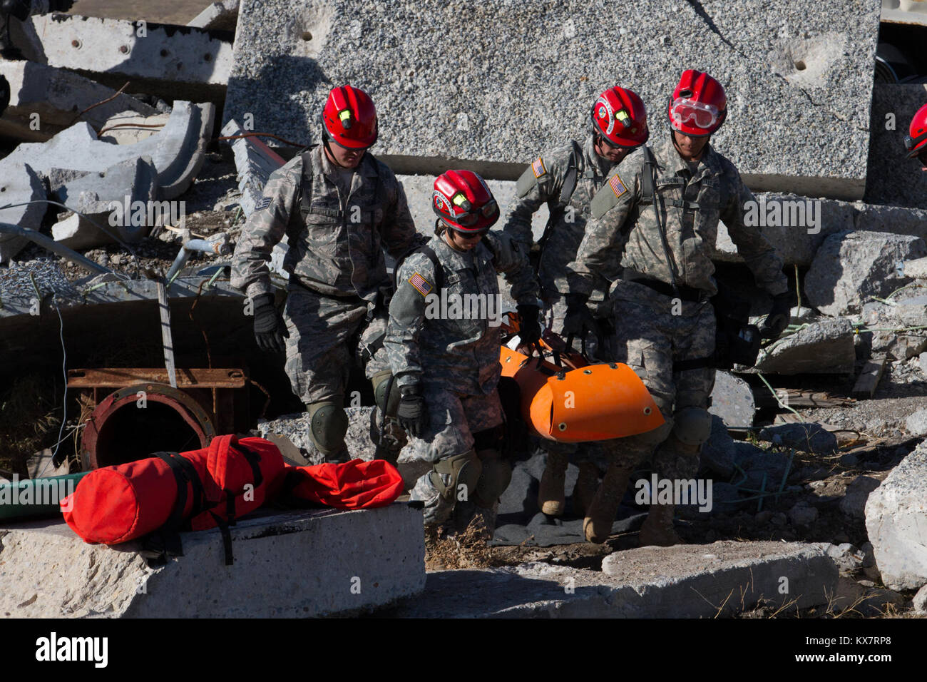 Soldiers with the Colorado Army National Guard Search and Extraction ...