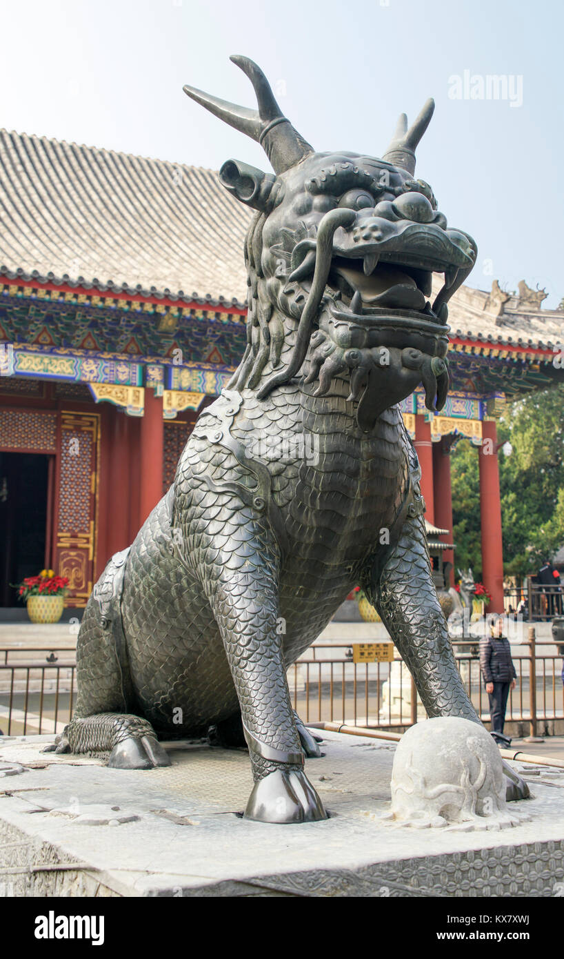 Chinese Qilin Statue