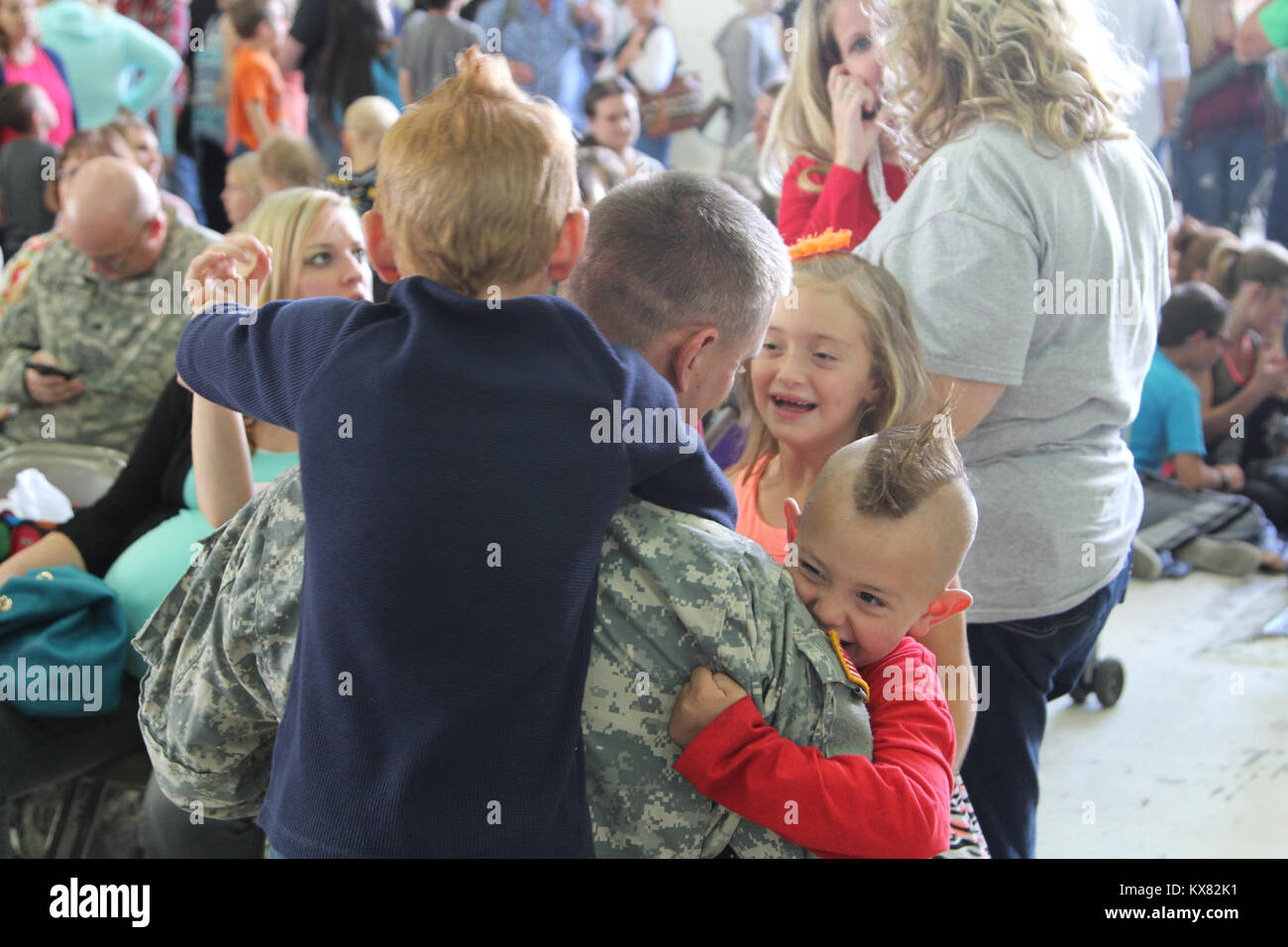Approximately 160 members of the 116th Engineer Company, Utah Army ...