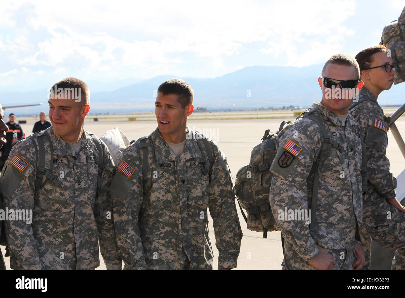 Approximately 160 members of the 116th Engineer Company, Utah Army ...