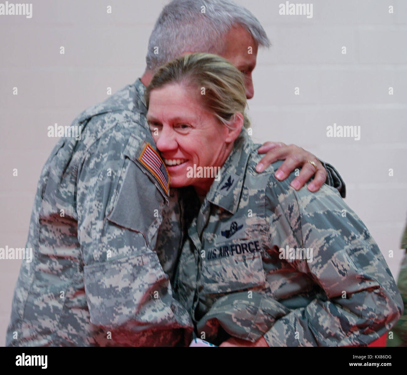 US military National Guard awards and promotion presentation ceremony