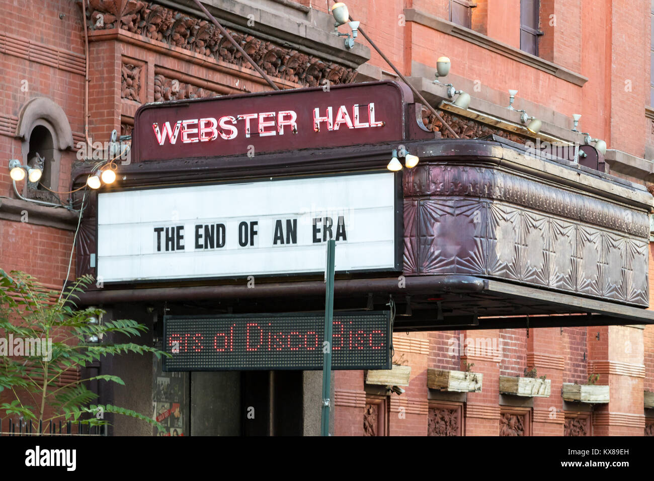 Webster Hall New York High Resolution Stock Photography And Images Alamy