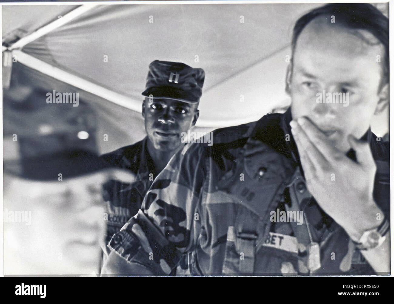 US military vintage historic black and white photograph Stock Photo - Alamy
