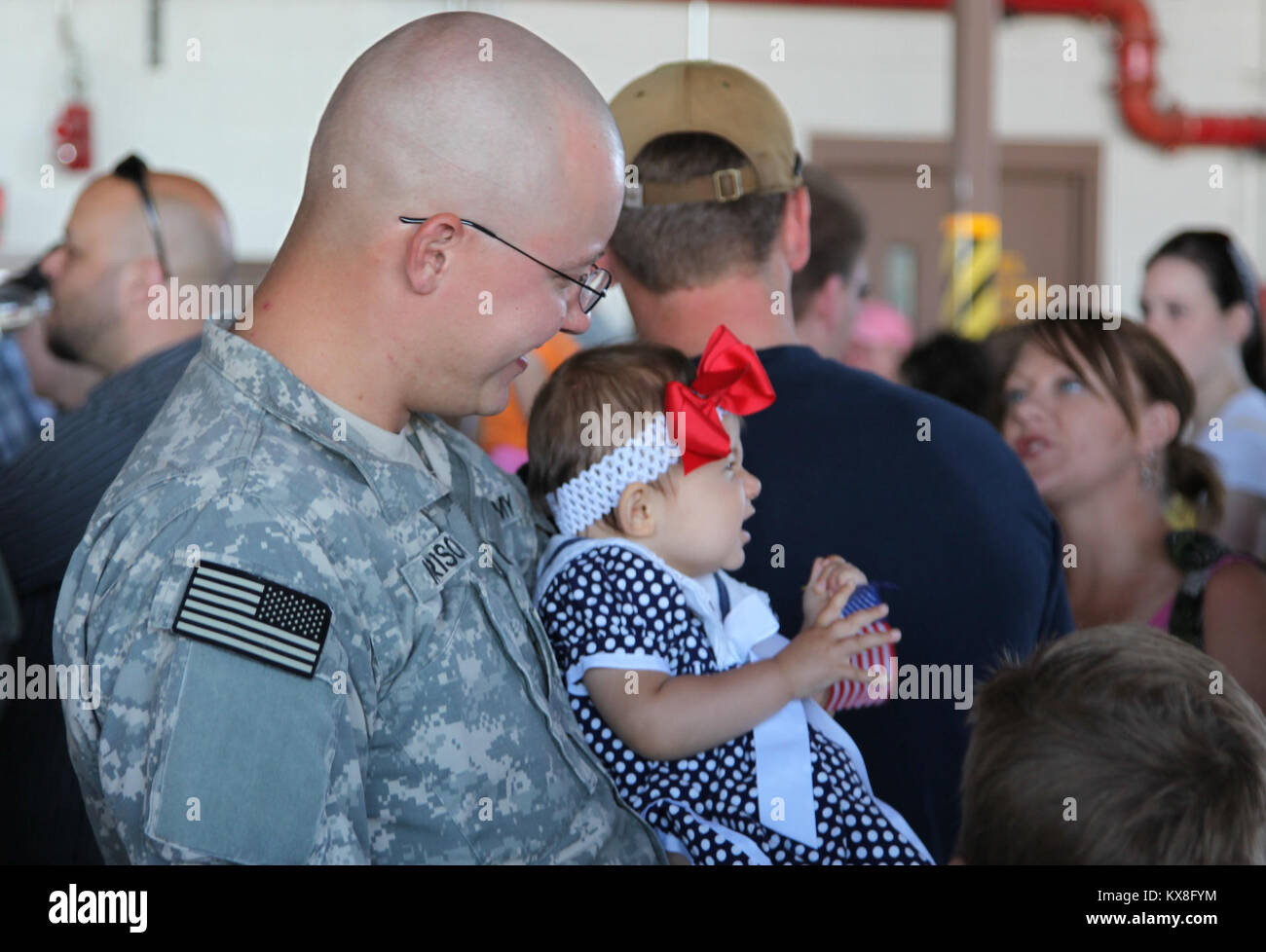 US army family fun day Stock Photo - Alamy