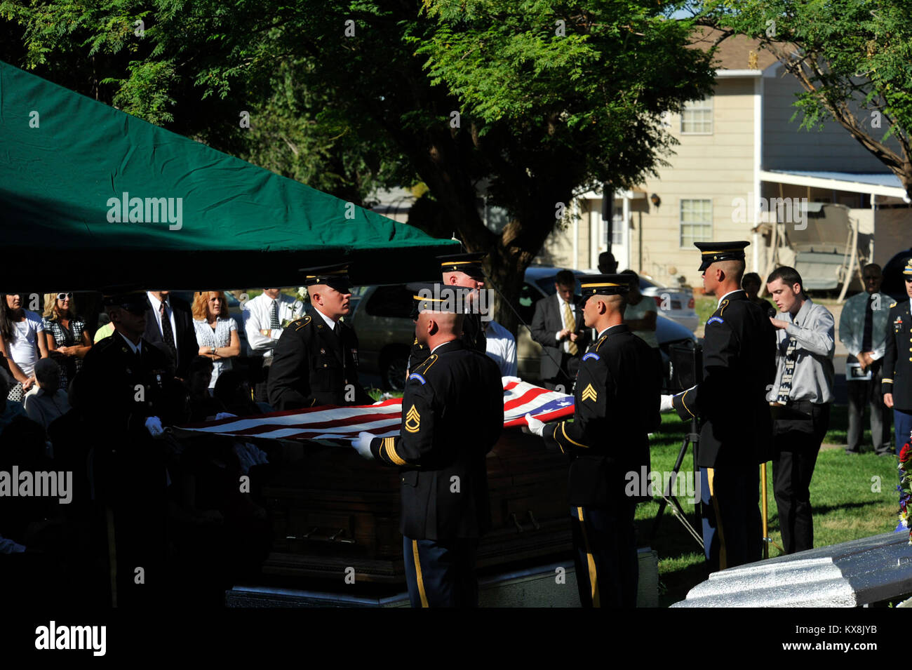 US military funeral Stock Photo Alamy
