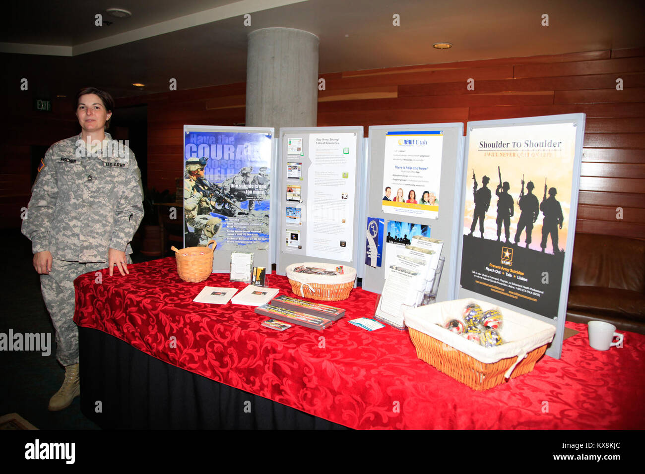 Utah National Guard command teams and family readiness group (FRG) volunteers attended the 2010 Adjutant General (TAG) symposium held at the Cliff Lodge in Snowbird Ski Resort Nov. 5-6. This year’s theme and focus of the conference was “Family Matters”. Stock Photo