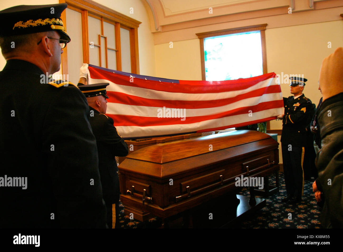 US military funeral Stock Photo Alamy