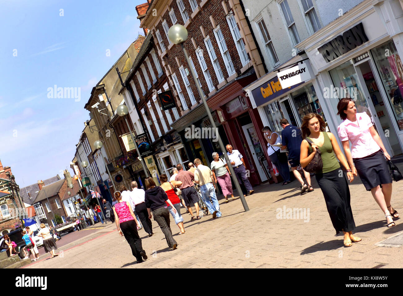 Northallerton high street hires stock photography and images Alamy