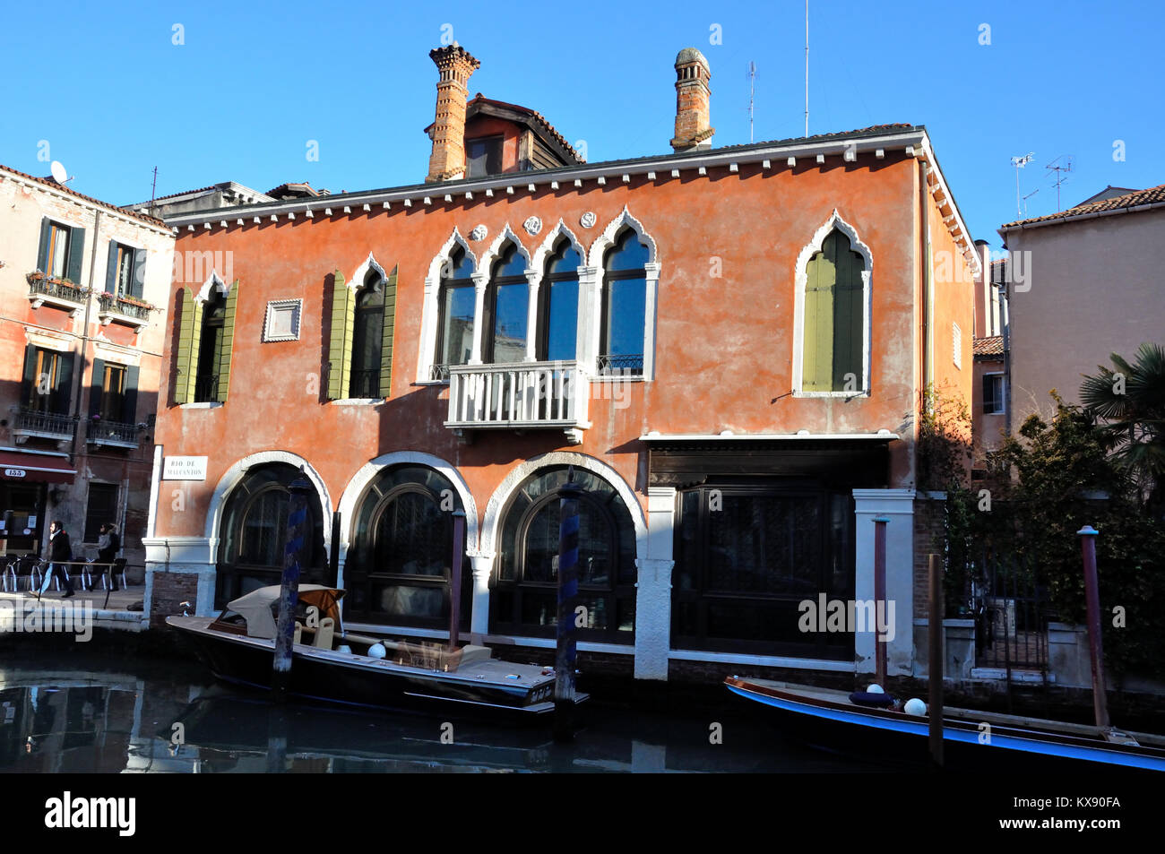 Typical house in Venice, Italy Stock Photo Alamy