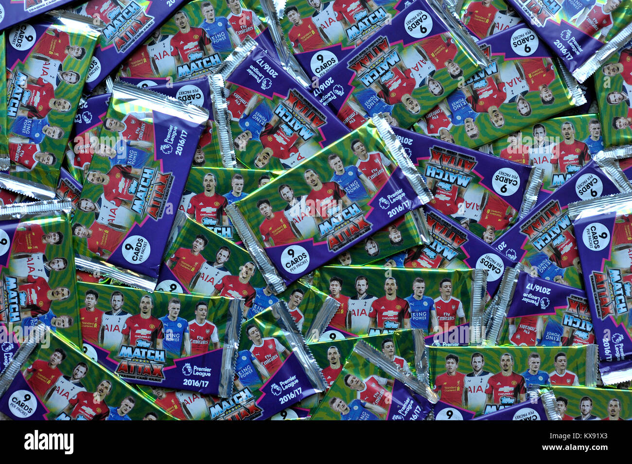 Match attax hi-res stock photography and images - Alamy