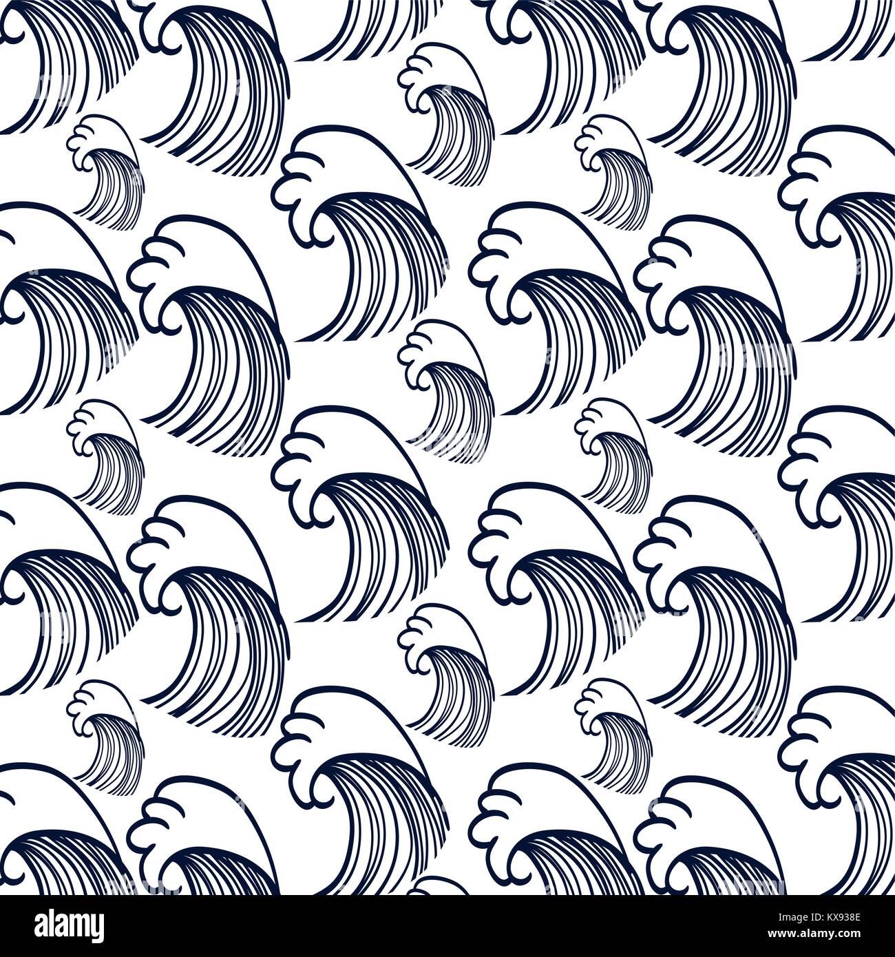 line shape waves pattern background Stock Vector Image & Art - Alamy