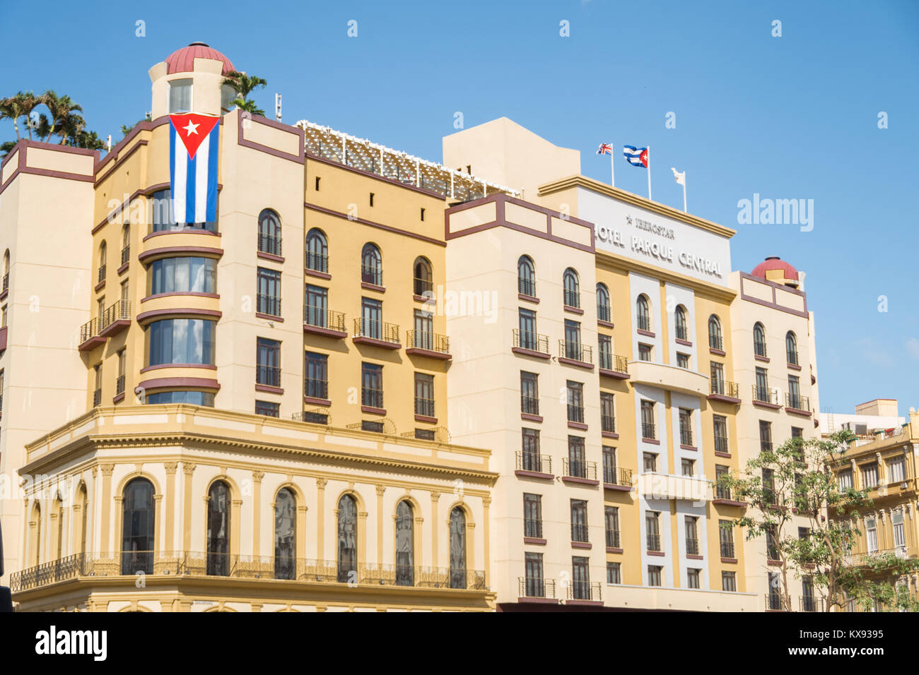 Edificios de la ciudad de La Habana Stock Photo