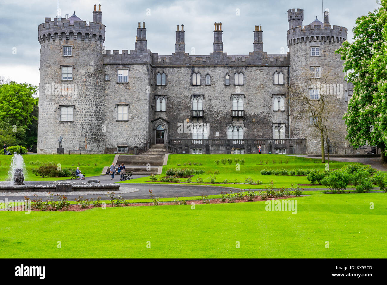 Kilkenny Castle, Kilkenny, Ireland, Europe Stock Photo