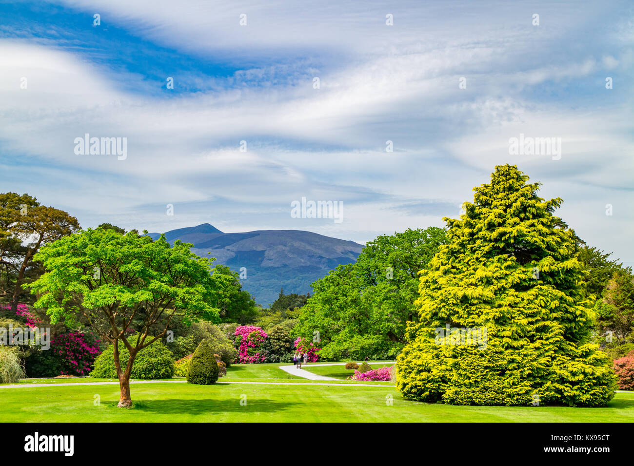 Garden Of Muckross House, Bourn Vincent Memorial Park, Killarney ...