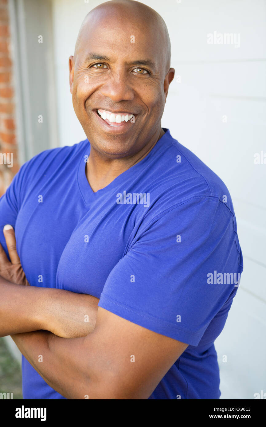 Mature African American man. Stock Photo