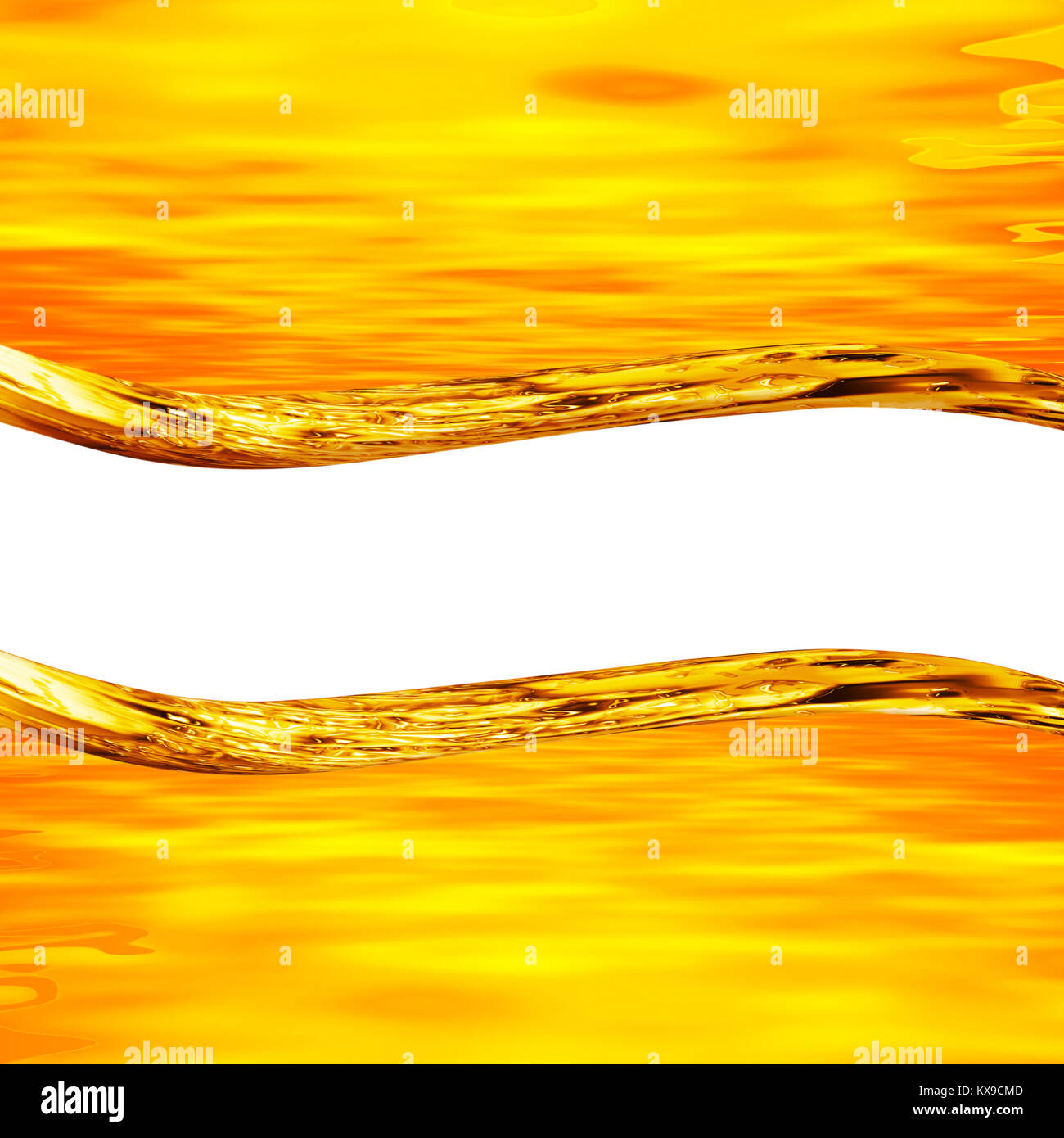 Golden abstract background with gold waves and white copy space Stock ...